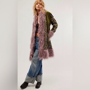 Free People x Understated Leather Moon Glow Coat